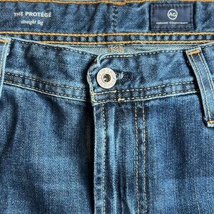AG‎ Adriano Goldschmied The Protégé Straight Leg Jean Cloud Soft Denim 33 X 29